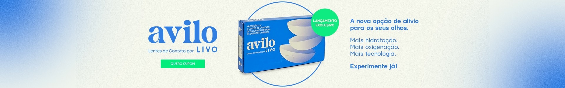 Lançamento: Lentes de Contato Avilo, por LIVO! Conheça o produto.