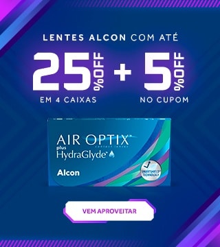 Lentes Acuvue com até 25%OFF no combo! Aproveite