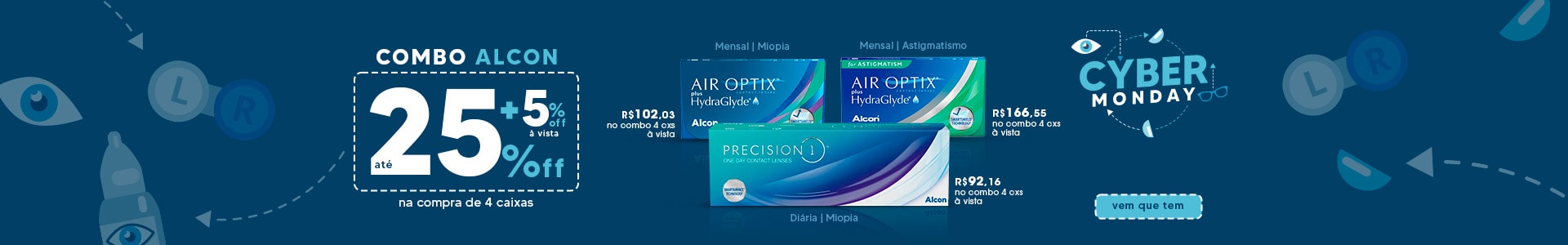 Banner Desktop Cyber Monday Alcon