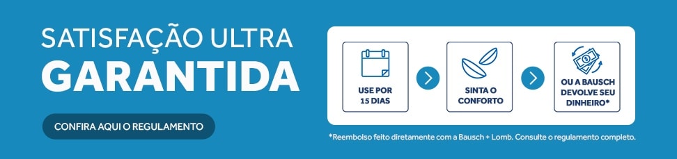 Lentes Ultra - Satisfação Garantida. Confira o regulamento aqui!