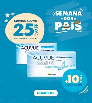 Combos ACUVUE com 25%OFF