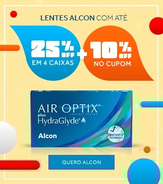 Lentes Alcon com até 25%OFF no combo + 10% no cupom CARNA10