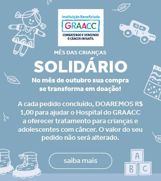 Outubro GRAACC com o mês das crianças solidário 2024