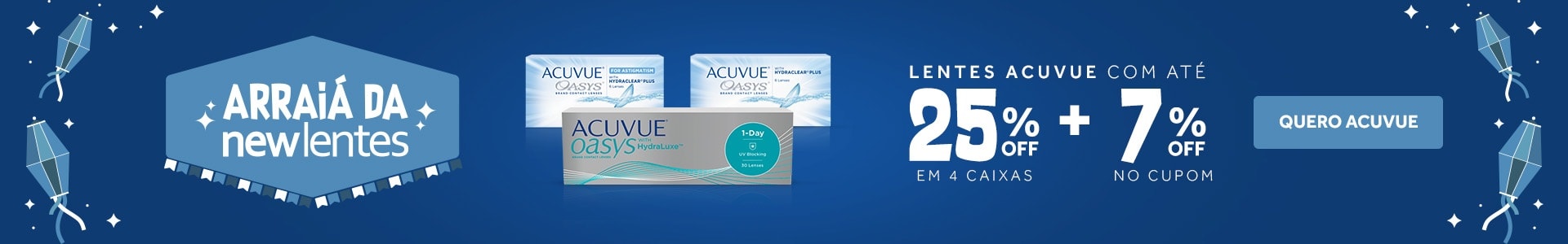 BANNER ACUVUE FESTA JUNINA