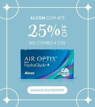 Lentes Alcon com até 25%OFF no Dia das Mães! Garanta seu presente.