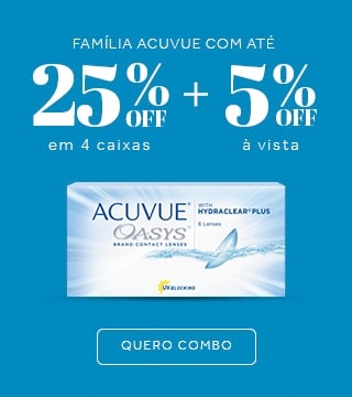 Lentes Acuvue com até 25%OFF no Dia dos Pais! Garanta seu presente.