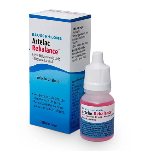 Artelac Rebalance Gotas Umidificantes 10 ml