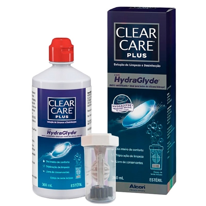 Clear Care Plus com HydraGlyde newlentes