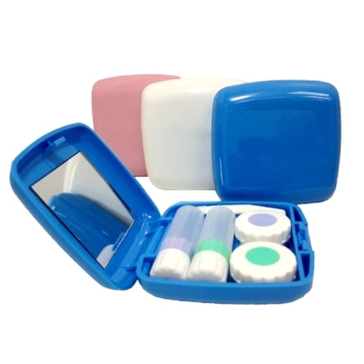 Kit portátil para lentes de contato modelo A-877 Kit portátil para lentes de contato modelo A-877