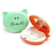 Kit portátil para lentes de contato modelo Gatinho A-606 Kit portátil para lentes de contato modelo Gatinho A-606
