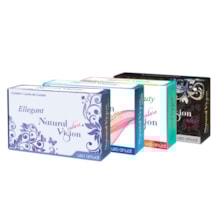 Lente de contato colorida Natural Vision anual - Com grau Lente de contato colorida Natural Vision anual - Com grau