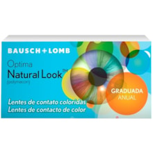 Lentes de Contato Colorida Natural Look - COM GRAU