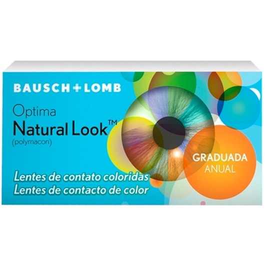 Lentes de Contato Colorida Natural Look - COM GRAU Lentes de Contato Colorida Natural Look - COM GRAU