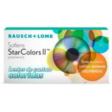 Lentes de Contato Colorida Soflens StarColors II - COM GRAU Lentes de Contato Colorida Soflens StarColors II - COM GRAU
