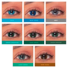 Lentes de Contato Colorida Soflens StarColors II - COM GRAU