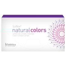 Lentes de Contato Colorida Solflex Natural Colors - COM GRAU Lentes de Contato Colorida Solflex Natural Colors - COM GRAU