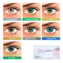Lentes de Contato Colorida Solflex Natural Colors - COM GRAU Lentes de Contato Colorida Solflex Natural Colors - COM GRAU