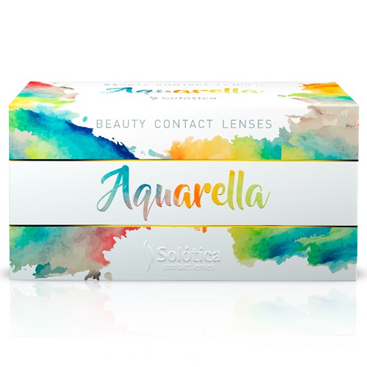 Lentes de contato coloridas Aquarella - Sem grau