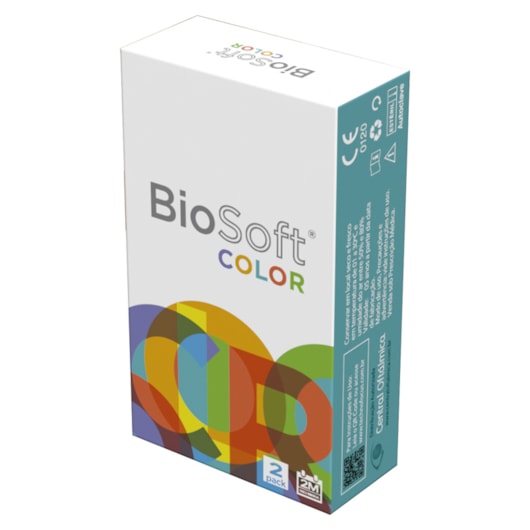Lentes de contato coloridas Biosoft Color Lentes de contato coloridas Biosoft Color