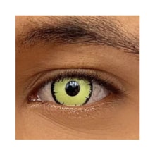 Lentes de contato coloridas Biosoft Color Phantom - Amarela Lentes de contato coloridas Biosoft Color Phantom - Amarela