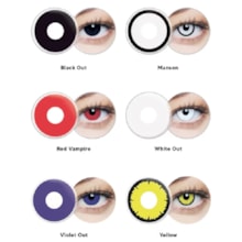 Lentes de contato coloridas Biosoft Color Phantom - Violeta Lentes de contato coloridas Biosoft Color Phantom - Violeta