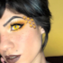 Lentes de contato coloridas Fantasy Halloween - Amarela