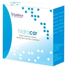 Lentes de contato coloridas Hidrocor - Kit sem grau