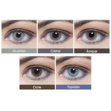 Lentes de contato coloridas Hidrocor Mensal - Com grau Lentes de contato coloridas Hidrocor Mensal - Com grau