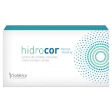 Lentes de contato coloridas Hidrocor Mensal - Com grau Lentes de contato coloridas Hidrocor Mensal - Com grau