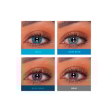 Lentes de contato coloridas Lunare Tri-Kolor anual - Sem grau Lentes de contato coloridas Lunare Tri-Kolor anual - Sem grau