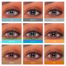 Lentes de contato coloridas Natural Colors - Kit sem grau Lentes de contato coloridas Natural Colors - Kit sem grau