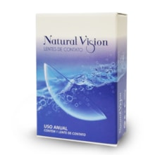 Lentes de contato Natural Vision anual Lentes de contato Natural Vision anual