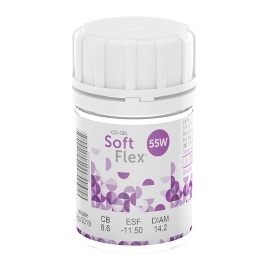 Lentes de Contato SoftFlex 55w Lentes de Contato SoftFlex 55w