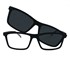 Óculos de grau com Clip On Arnette Hypno AN4274 2699/1W 55