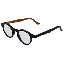 Óculos de grau Livo Chico - Preto + Caramelo