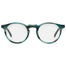 Óculos de grau Livo Fred - Verde Rajado
