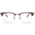 Óculos de grau Ray-ban Clubmaster Metal RB3716V...