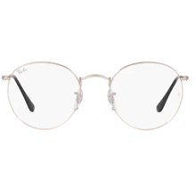 Óculos de grau Ray-Ban Round Metal RB3447VL 2538 53