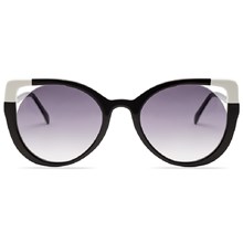 Óculos de Sol Livo Wilma - Preto + Branco