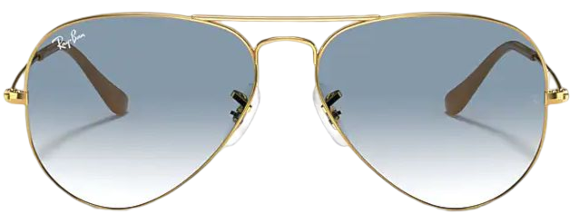 ray bans aviator large metal