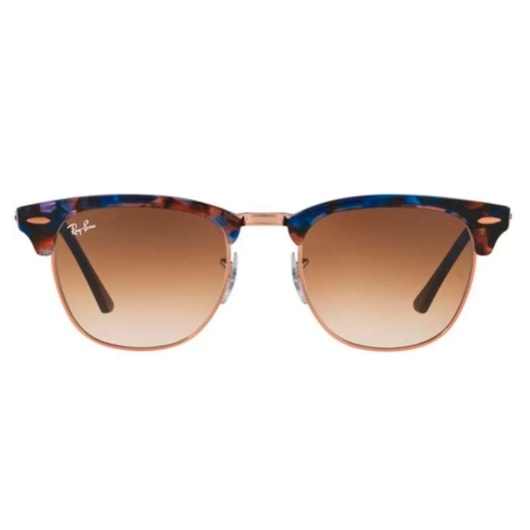 Óculos de Sol Ray-Ban Clubmaster RB3016 125651 51 Óculos de Sol Ray-Ban Clubmaster RB3016 125651 51