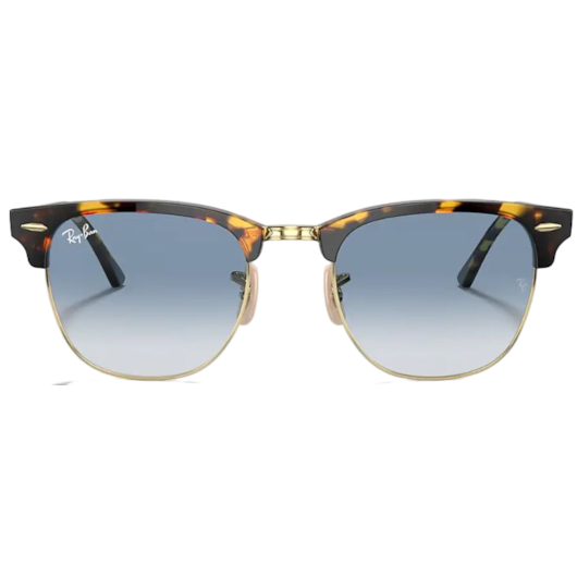 Óculos de Sol Ray-Ban Clubmaster RB3016 13353F 51 Óculos de Sol Ray-Ban Clubmaster RB3016 13353F 51