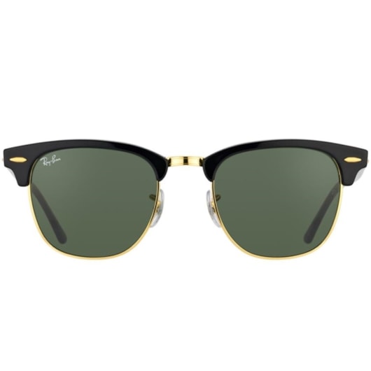 Óculos de Sol Ray-Ban Clubmaster RB3016 W0365 49 3N Óculos de Sol Ray-Ban Clubmaster RB3016 W0365 49 3N