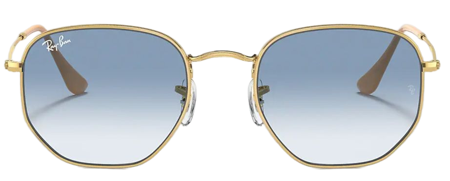 Óculos de Sol Ray-Ban Hexagonal RB3548 001/3F 54 | Newlentes