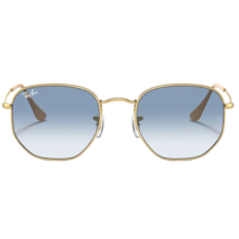 Óculos de Sol Ray-Ban Hexagonal RB3548 001/3F 54 Óculos de Sol Ray-Ban Hexagonal RB3548 001/3F 54