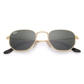 Óculos de Sol Ray Ban Hexagonal RB3548N 001 3N 54 Óculos de Sol Ray Ban Hexagonal RB3548N 001 3N 54