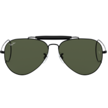 Óculos de Sol Ray-Ban Outdoorsman RB3030 L9500 58 3N
