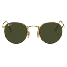 Óculos de Sol Ray-Ban Round Metal RB3447N 001 53 Óculos de Sol Ray-Ban Round Metal RB3447N 001 53