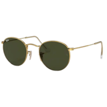Óculos de Sol Ray-Ban Round Metal RB3447N 001 53 Óculos de Sol Ray-Ban Round Metal RB3447N 001 53