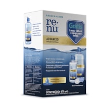 Renu Advanced 475 ml - Solução multiuso para lentes de contato Renu Advanced 475 ml - Solução multiuso para lentes de contato